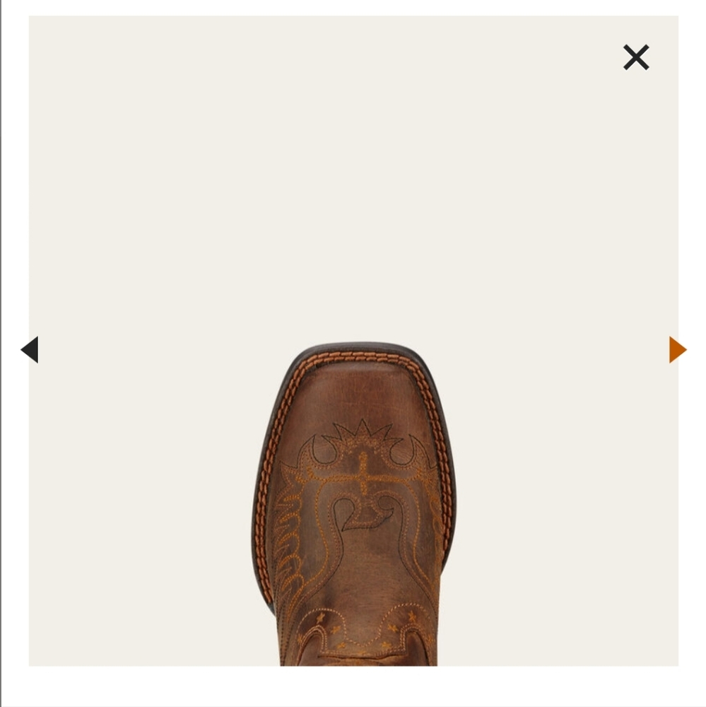 Ariat Honor Western Distressed Brown Western Boots Size 13 (1) - Picture 3 of 10